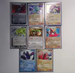 Pokemon EX Holo Card Lot 8x Kyogre, Groudon, Kingdra, Rayquaza, Tyranitar - Image 1
