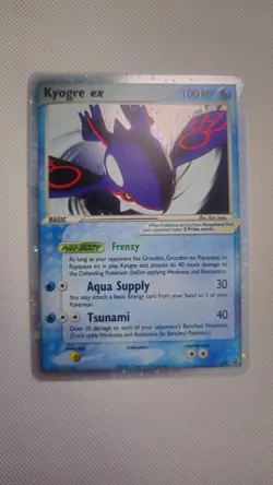 Pokemon EX Holo Card Lot 8x Kyogre, Groudon, Kingdra, Rayquaza, Tyranitar - Image 2