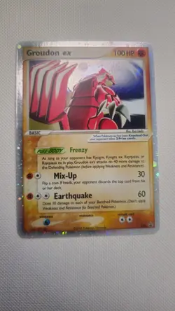 Pokemon EX Holo Card Lot 8x Kyogre, Groudon, Kingdra, Rayquaza, Tyranitar - Image 4