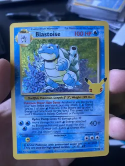 Blastoise 2/102 - Celebrations - Near Mint NM Pokemon Card - Image 1