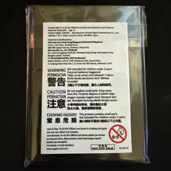 YuGiOh OCG 2024 YuGiOh Day! Purple Crack - Card Sleeves Protector (20C) (Sealed) - Image 2