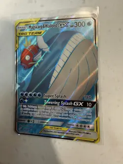 Magikarp & Wailord GX (Full Art) 160/181 Sm-Team Up Holo - Image 1
