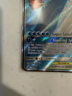 Magikarp & Wailord GX (Full Art) 160/181 Sm-Team Up Holo - Image 5
