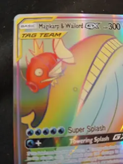 Magikarp & Wailord GX (Secret) 183/181 Sm-Team Up Holo - Image 2