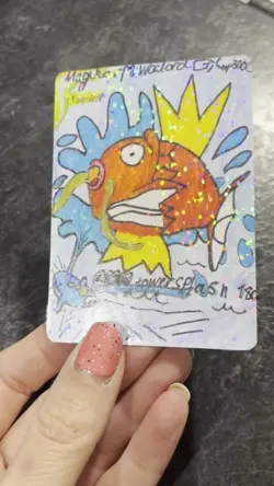 Magikarp & Wailord GX 161/181 Pokemon Sun & Moon Tag Team artist imitation - Image 2