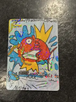 Magikarp & Wailord GX 161/181 Pokemon Sun & Moon Tag Team artist imitation - Image 4