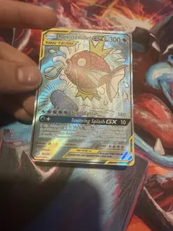 Magikarp & Wailord GX (Alternate Full Art) 161/181 Sm-Team Up Holo - Image 2