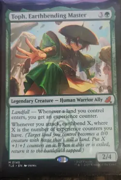 Toph, Earthbending Master Avatar: The Last Airbender: Eternal-Legal Regular NM-M - Image 1