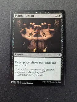PAINFUL LESSON MTG The List (Amonkhet) - Image 1