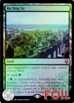 MTG Ba Sing Se (266) | NM Foil | Avatar: The Last Airbender {TLA} - Image 1