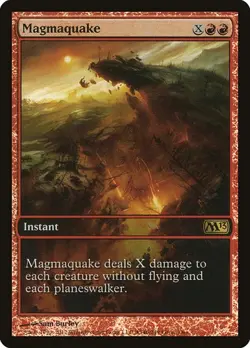 Magmaquake - Foil Promo Magic 2013 HP MTG - Image 1