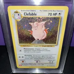 Clefable Holo 014/034 CLC Pokemon TCG 2023 Classic Collection Mint + 9.5 AGS - Image 2