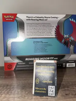 Pokemon TCG: Roaring Moon EX Box - Sealed Booster Pack Set, Rare Collection - Image 3