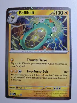 Pokemon - Bellibolt - SVP094 - Black Star Promo - Holo - With 1x Swirl - NM - Image 4