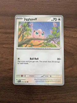 Jigglypuff 076/094 Common Regular - Pokemon TCG Phantasmal Flames - NM - Image 1