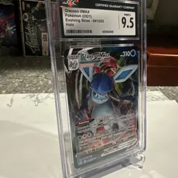2021 Pokemon Glaceon VMAX Evolving Skies 041/203 - CGC 9.5 - Image 2