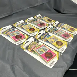 Pokemon TCG Sun & Moon Team Up Booster Pack Lot of 8 Pikachu Mimikyu English - Image 2