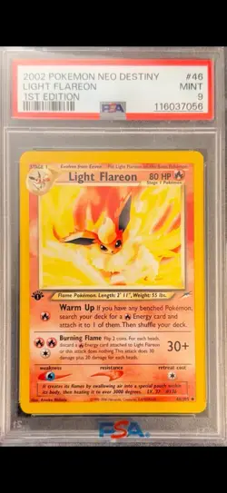 2002 Pokemon Neo Destiny 1st Edition Eeveelutions SEQUENTIAL PSA 9 NEW CERTS - Image 3