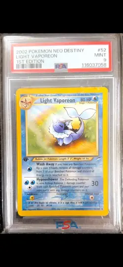 2002 Pokemon Neo Destiny 1st Edition Eeveelutions SEQUENTIAL PSA 9 NEW CERTS - Image 4