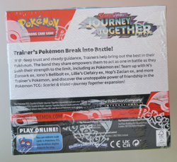 Pokemon TCG: Journey Together ENHANCED Factory Sealed Booster Box + Topper - Image 2