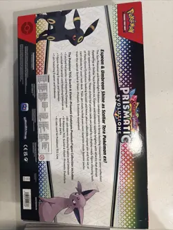Pokemon TCG: Prismatic Evolutions Premium Figure Collection Factory Sealed Box - Image 2