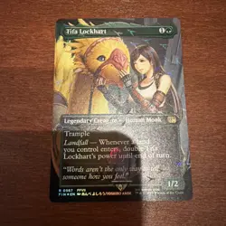 Tifa Lockhart (Borderless) (Chocobo Track Foil) - FINAL FANTASY #567 Lot - Image 2