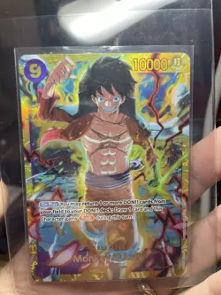 One Piece Tcg Monkey.D.Luffy (119) OP09-119 Emperors in the New World Foil CCG - Image 2