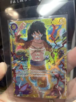 One Piece Tcg Monkey.D.Luffy (119) OP09-119 Emperors in the New World Foil CCG - Image 3