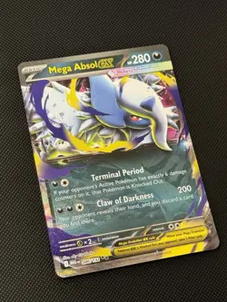 Mega Absol ex 086/132 - Double Rare - Mega Evolutions - Pokemon Card - NM - Image 2