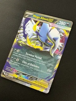 Mega Absol ex 086/132 - Double Rare - Mega Evolutions - Pokemon Card - NM - Image 4
