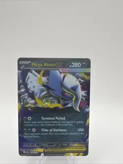 Mega Absol ex - 086/132 - Double Rare - Mega Evolutions - Pokemon Card - NM/M - Image 1