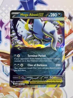 Mega Absol ex - 086/132 - Double Rare - Mega Evolutions - Pokemon Card - NM/M - Image 1