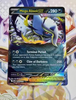 Mega Absol ex - 086/132 - Double Rare - Mega Evolutions - Pokemon Card - NM/M - Image 2