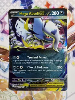Mega Absol ex - 086/132 - Double Rare - Mega Evolutions - Pokemon Card - NM/M - Image 3
