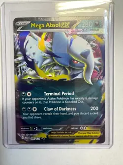Mega Absol ex - 086/132 - Double Rare - Mega Evolutions - Pokemon Card - NM/M - Image 1