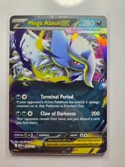 Mega Absol ex - 086/132 - Double Rare - Mega Evolutions - Pokemon Card - NM/M - Image 1