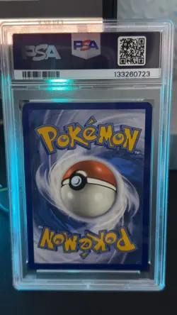 Pokemon TCG Bulbasaur Stellar Crown Illustration Holo Card 143/142 PSA 10 - Image 2