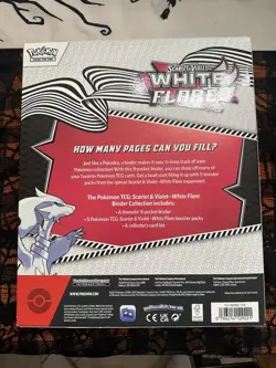 Pokemon TCG White Flare Binder Collection, 5-Packs Factory Sealed - Image 2