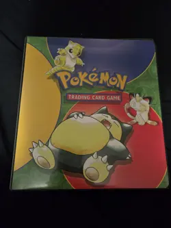 Vintage Pokemon Collection Binder With Complete BASE SET, Charizard 4/102 - Image 3