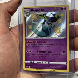 Dragapult SV062/SV122 Shining Fates Shiny Vault Holo Rare Pokemon TCG 2021 NM - Image 2