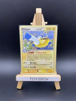 Carte Pokemon Bekipan Rare 26/100 / Bloc EX Gardiens De Cristal / Bon Etat FR - Image 1
