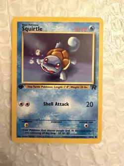 Squirtle 68/82 Team Rocket Regular 1st Edition NEAR MINT Pokemon TCG Card - Image 1