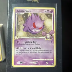 Pokemon TCG Gengar GL LV65 Rising Rivals Card 40/111 2009 - Image 1