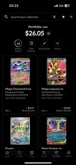 Pokemon Phantasmal Flames 11 Card Rare Lot Charizard Charcadet Mega Lopunny EX - Image 3