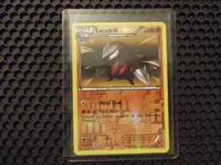 Pokemon Card Reverse Holo Excadrill 56/98 BW Emerging Powers LP 2011 - Image 1