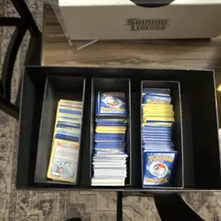 Pokemon Shining Legends Mixed Card Lot with Collector Box and Dividers - Image 2