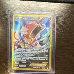 Gyarados EX Full Art Secret Rare Holo Pokemon Card Breakpoint 123/122 English - Image 1