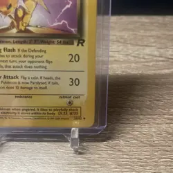 Dark Jolteon 38/82 Base Set Series Team Rocket Uncommon Stage 1 Pokemon Card NM - Image 5