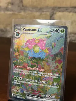 Venusaur EX 198/165 Scarlet & Violet 151 SIR Pokemon TCG Card Near Mint NM - Image 2