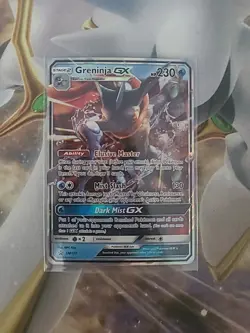 Greeninja Gx Sm197 Black Star Promo Pokemon Card Near Mint Condition - Image 1